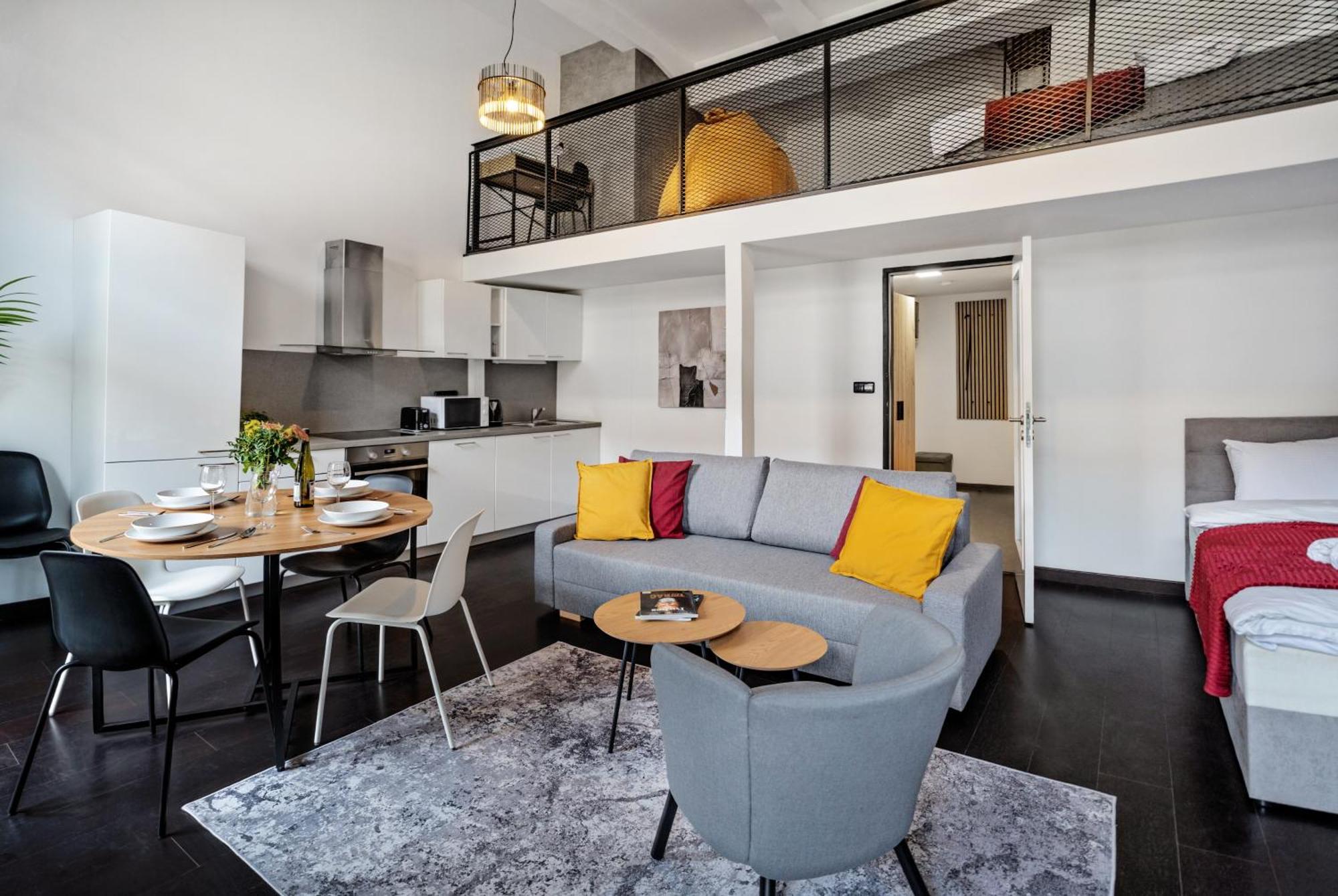 Apartmán Loft Spacious In *